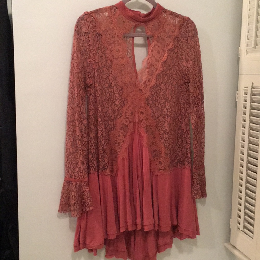 Free people lace tunic
